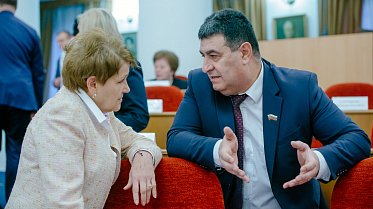 Заседание Законодательного Собрания Оренбургской области